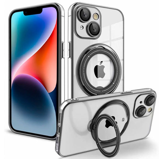 Coque Cool pour iPhone 14 Plus avec anneau magnétique noir