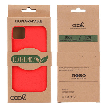 Coque Cool pour iPhone 14 Pro Eco Biodégradable Rouge