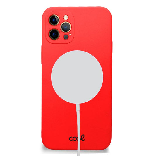 Coque magnétique Cool pour iPhone 14 Pro, rouge