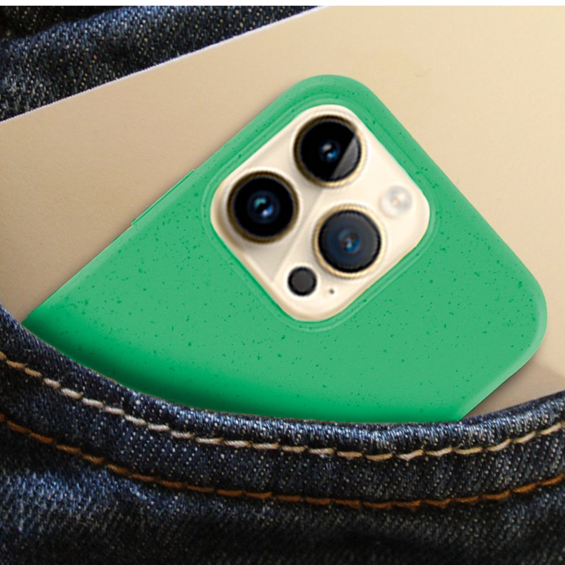 Coque Cool pour iPhone 14 Pro Max Eco Biodégradable Menthe