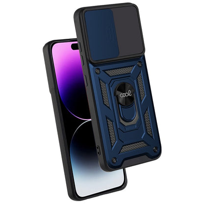 Coque rigide Cool pour iPhone 14 Pro Max, bleu marine