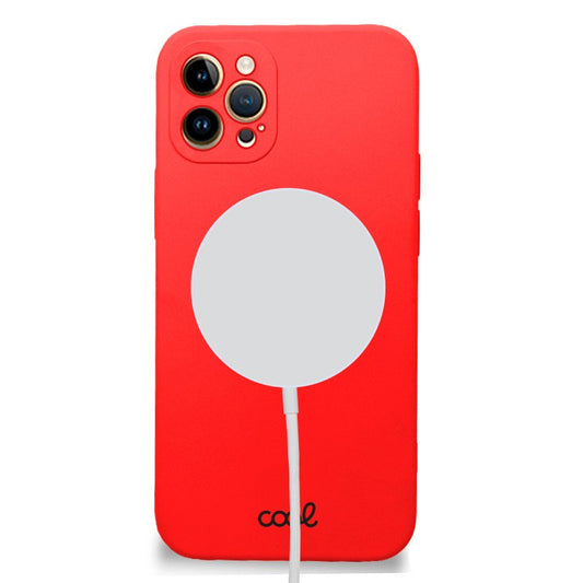 Coque magnétique cool pour iPhone 14 Pro Max, rouge