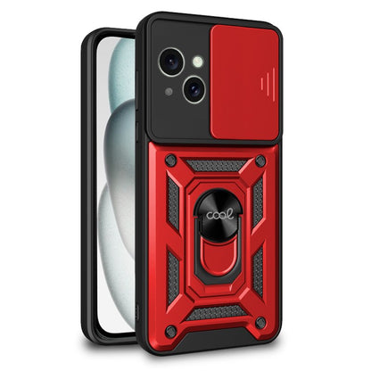 Carcasa COOL para iPhone 15 Hard Ring Rojo