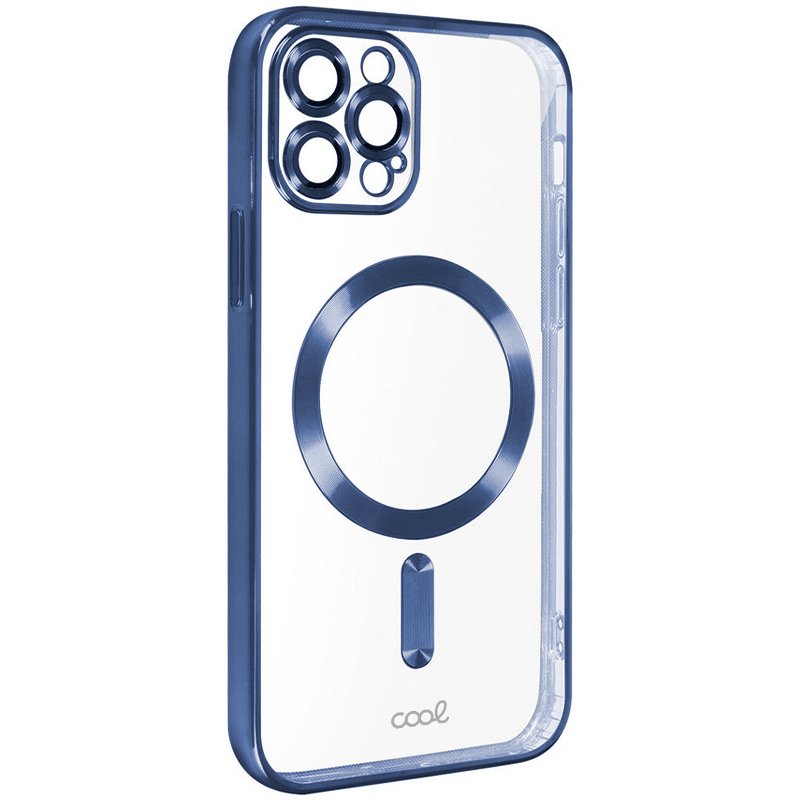Coque magnétique pour iPhone 15 avec bord marin