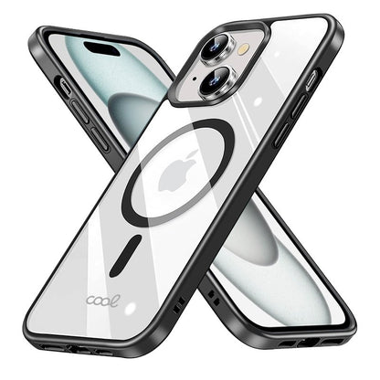 Coque magnétique noire pour iPhone 15