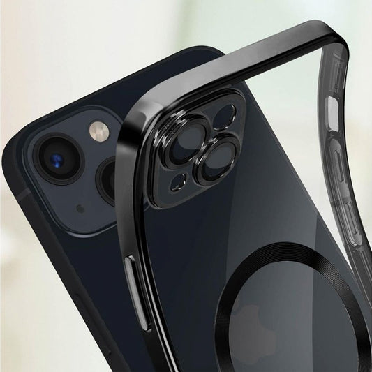 Coque magnétique noire pour iPhone 15