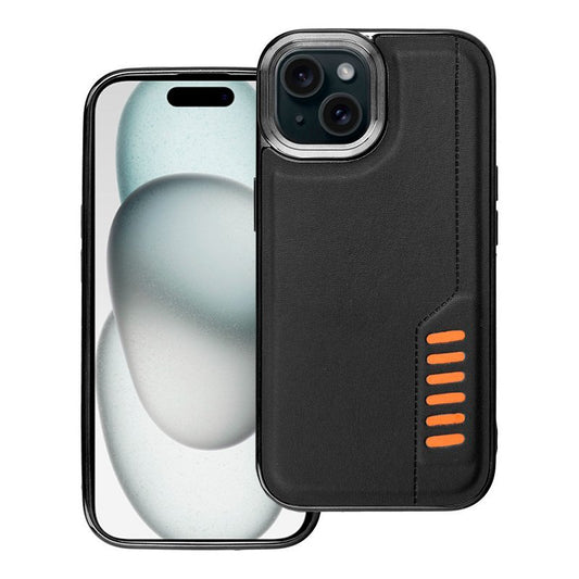 Coque cool pour iPhone 15 Milano Noir