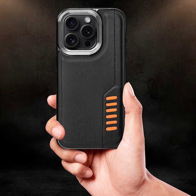 Coque cool pour iPhone 15 Milano Noir