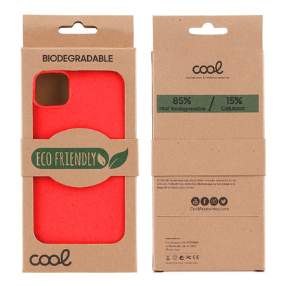 Coque Cool pour iPhone 15 Plus Eco Biodégradable Rouge