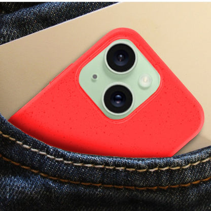 Coque Cool pour iPhone 15 Plus Eco Biodégradable Rouge
