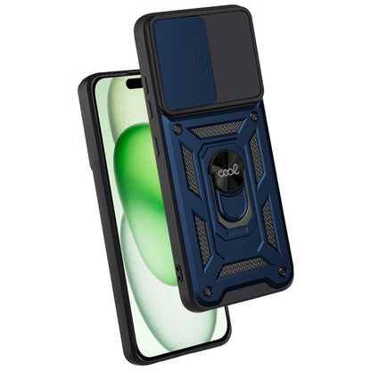 Coque rigide Cool pour iPhone 15 Plus, bleu marine