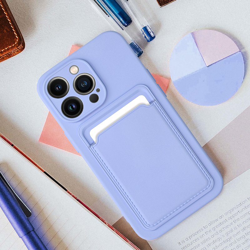 Carcasa COOL para iPhone 15 Pro Max Card Violeta