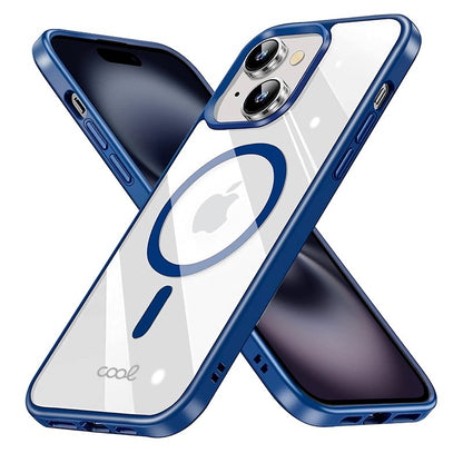 Coque magnétique pour iPhone 16 avec bord marin