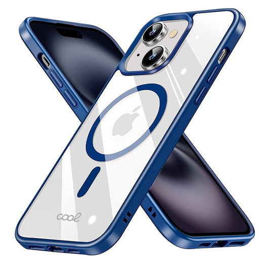 Coque magnétique pour iPhone 16 avec bord marin