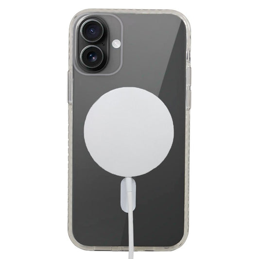 Coque magnétique transparente pour iPhone 16