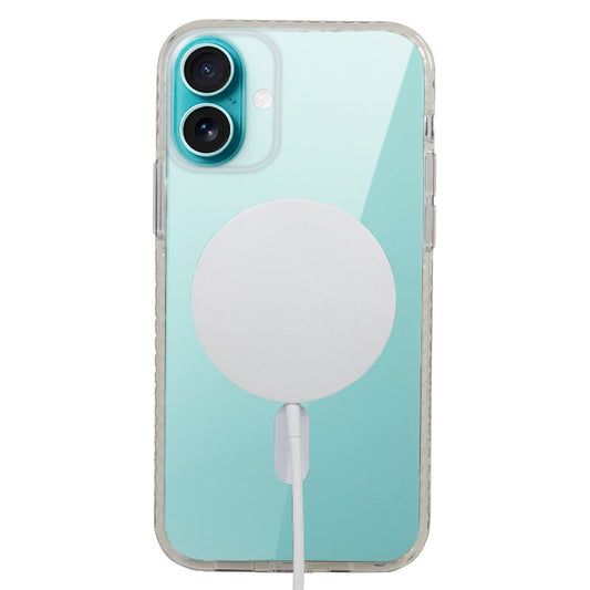 Coque magnétique transparente pour iPhone 16 Plus