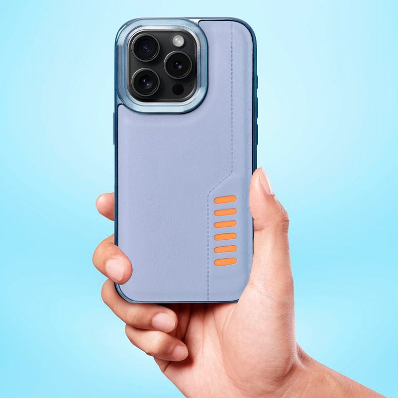 Coque cool pour iPhone 16 Plus Milano Bleu