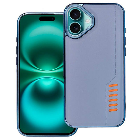 Coque cool pour iPhone 16 Plus Milano Bleu