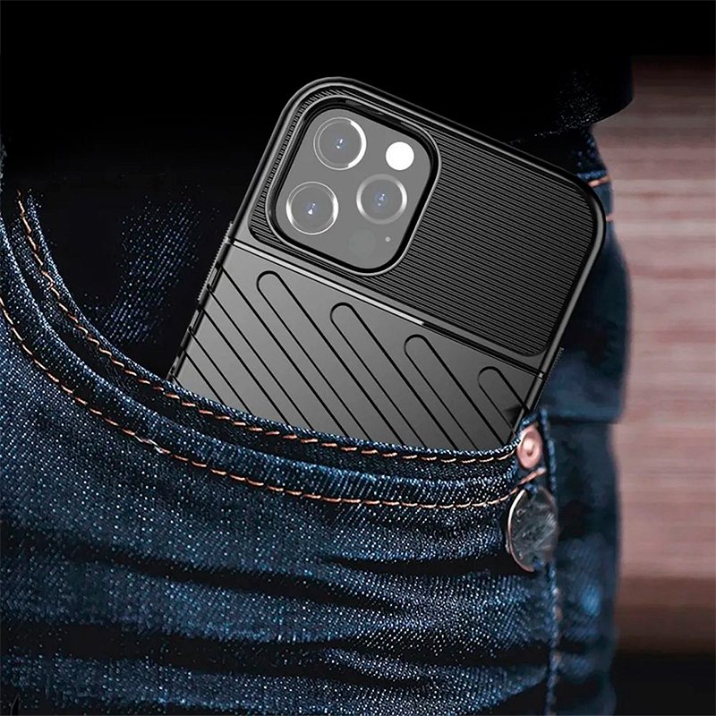 Coque cool pour iPhone 16 Plus Thunder Black