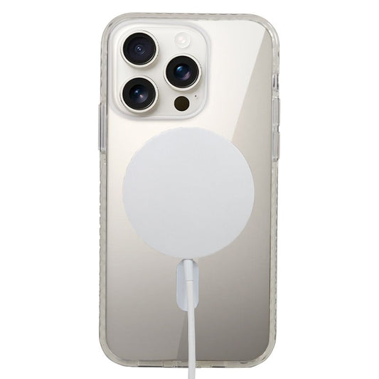 Coque magnétique transparente pour iPhone 16 Pro