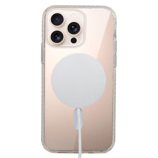 Coque magnétique transparente pour iPhone 16 Pro Max