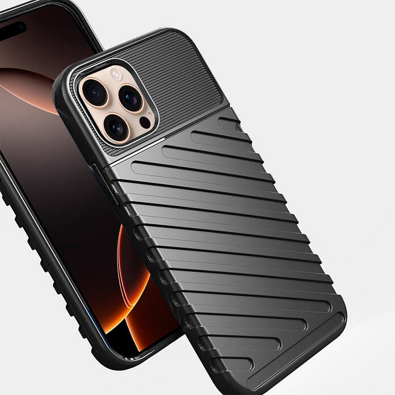 Coque cool pour iPhone 16 Pro Max Thunder Black