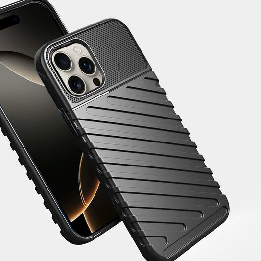 Coque cool pour iPhone 16 Pro Thunder Black