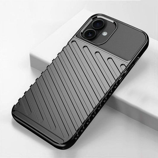 Coque cool pour iPhone 16 Thunder Black