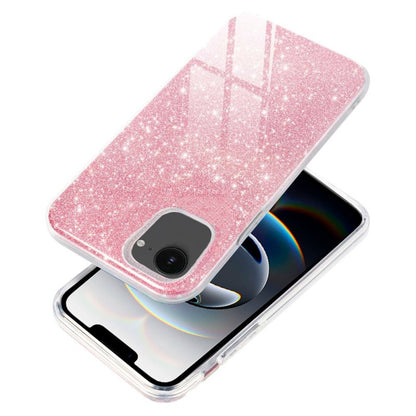 Coque Cool pour iPhone 16e Rose pailleté