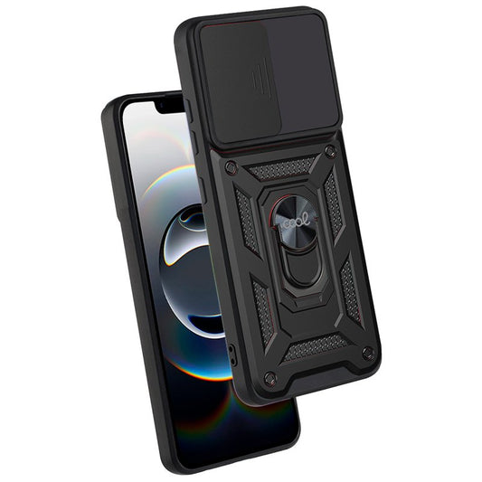 Coque rigide noire pour iPhone 16e