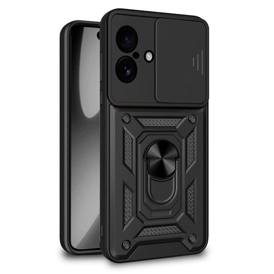 Carcasa COOL para iPhone 17 Hard Ring Negro