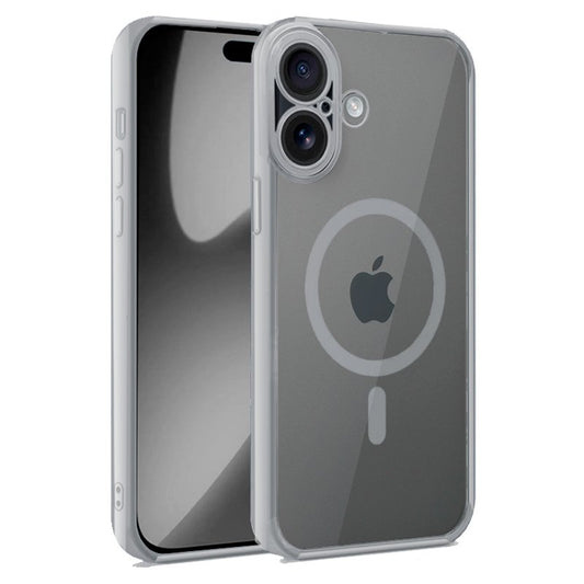 Carcasa COOL para iPhone 17 Magnética Borde Plata
