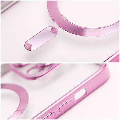 Carcasa COOL para iPhone 17 Magnética Borde Rosa