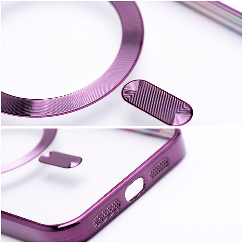 Carcasa COOL para iPhone 17 Magnética Borde Violeta