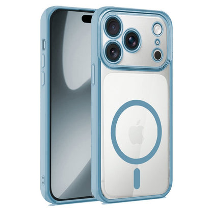 Carcasa COOL para iPhone 17 Pro Magnética Borde Celeste