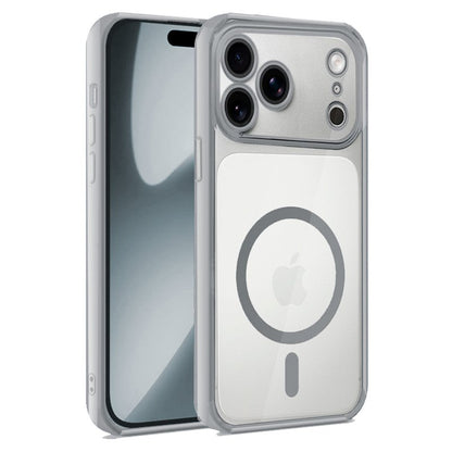 Carcasa COOL para iPhone 17 Pro Magnética Borde Plata