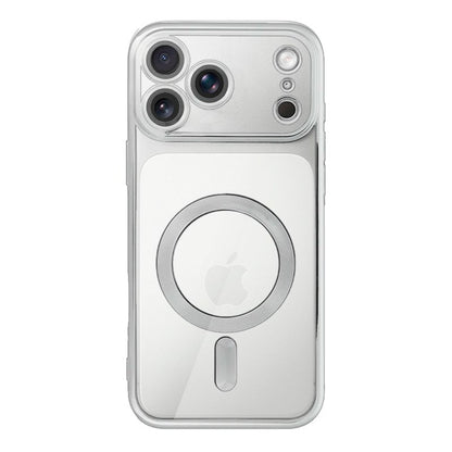 Carcasa COOL para iPhone 17 Pro Magnética Borde Plata