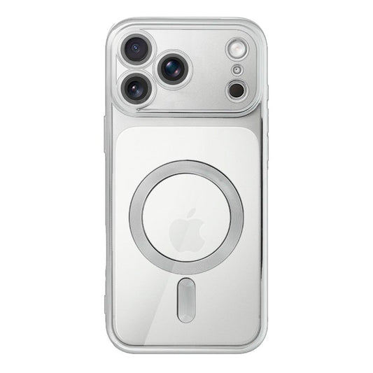 Carcasa COOL para iPhone 17 Pro Magnética Borde Plata