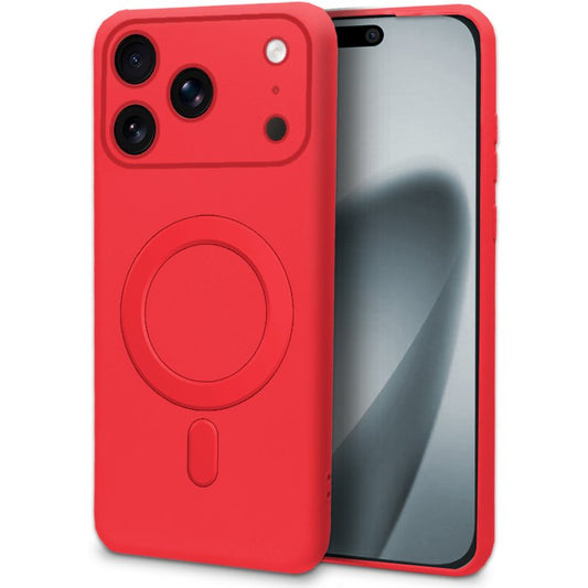 Carcasa COOL para iPhone 17 Pro Magnética Cover Rojo