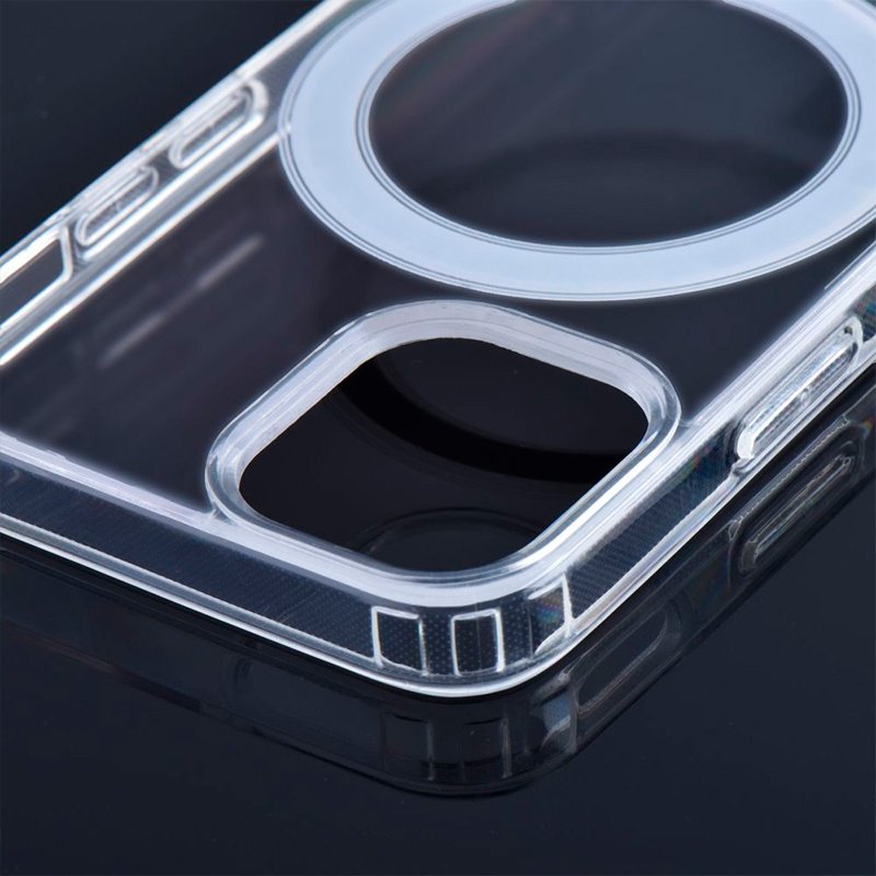 Carcasa COOL para iPhone 17 Pro Magnética Transparente