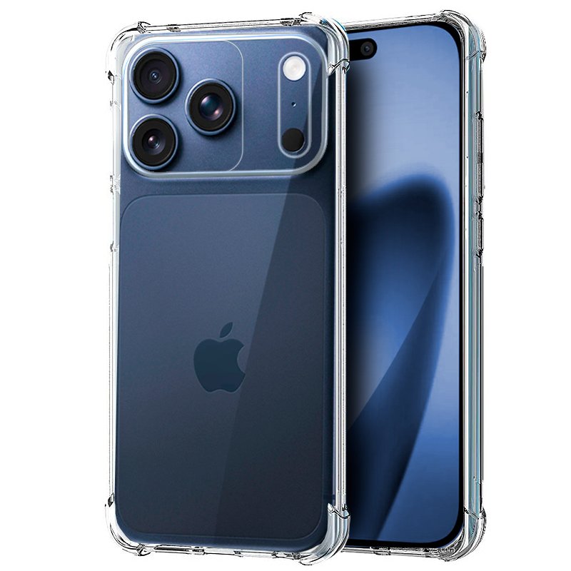 Carcasa COOL para iPhone 17 Pro Max AntiShock Transparente