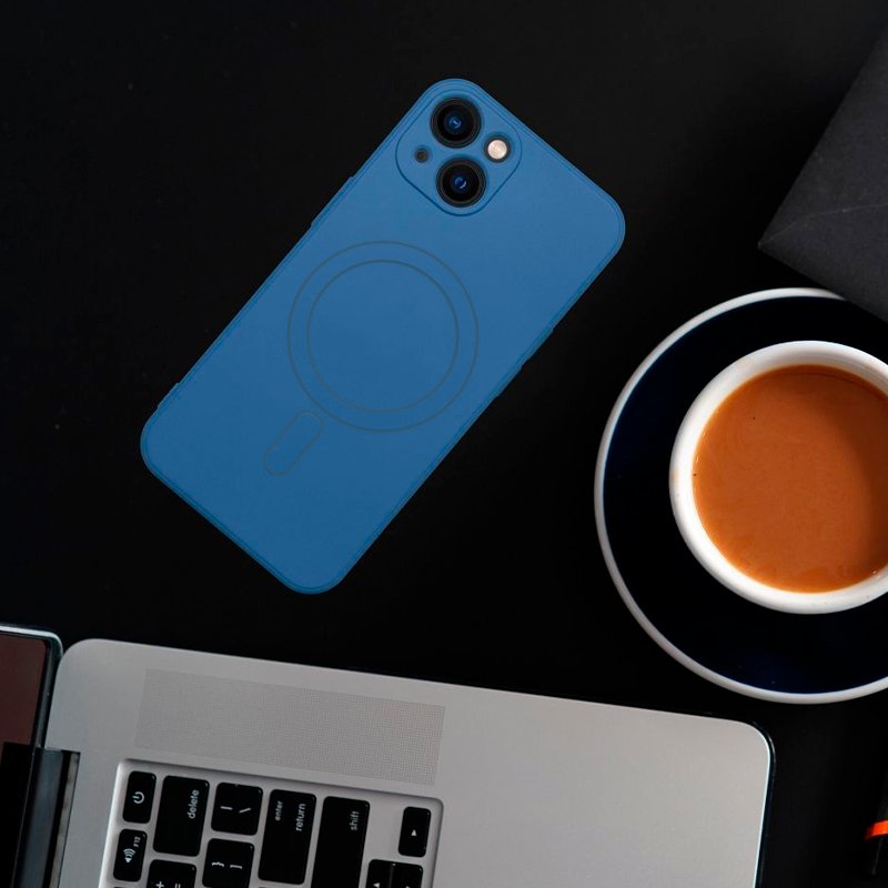 Carcasa COOL para iPhone 17 Pro Max Magnética Cover Azul
