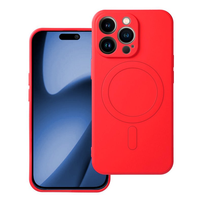 Carcasa COOL para iPhone 17 Pro Max Magnética Cover Rojo