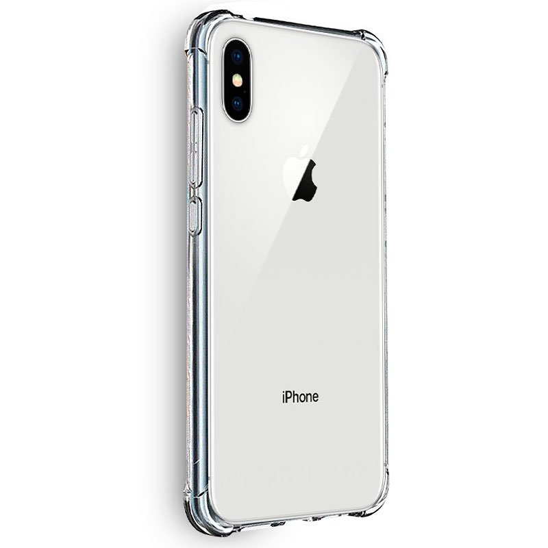 Coque transparente antichoc pour iPhone X / XS