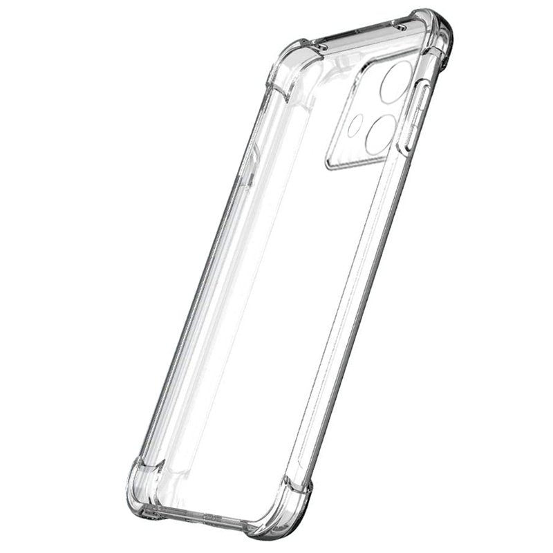 Carcasa COOL para Motorola Edge 50 Fusion AntiShock Transparente