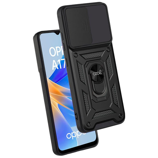 Coque rigide noire pour Oppo A17