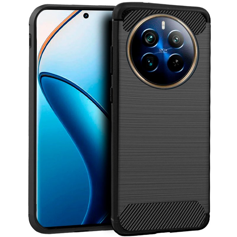 Carcasa COOL para Realme 12 Pro 5G / 12 Pro Plus 5G Carbón Negro