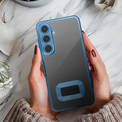 Carcasa COOL para Samsung A266 Galaxy A26 5G / A17 5G Borde Metalizado (Azul)