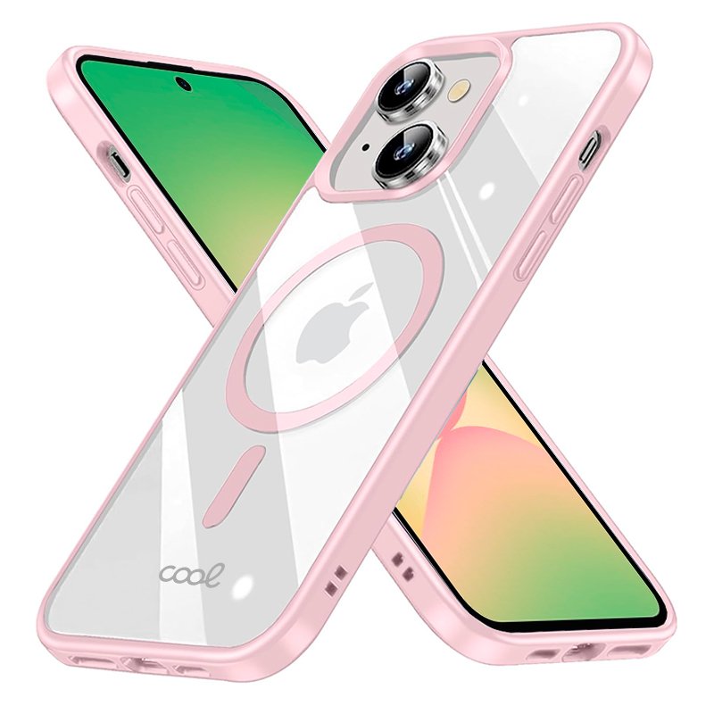 Carcasa COOL para Samsung A566 Galaxy A56 5G Magnética Borde Rosa