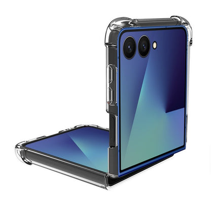 Carcasa COOL para Samsung F766 Galaxy Z Flip 7 AntiShock Transparente